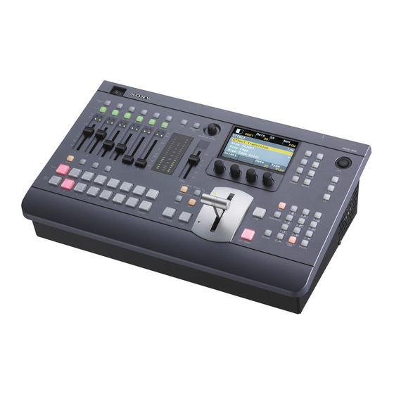 Sony MCS-8M Bedienungsanleitung