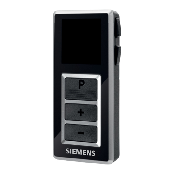 Siemens easyPocket Bedienungsanleitung