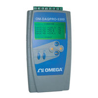 Omega OM-DAQPRO-5300 Handbuch