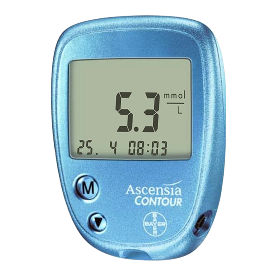 Bayer HealthCare Ascensia.Contour Bedienungsanleitung