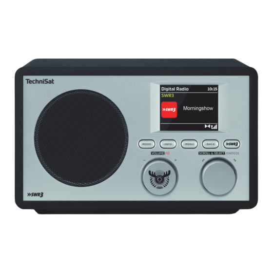 TechniSat DIGITRADIO 303 SWR3 Edition Bedienungsanleitung