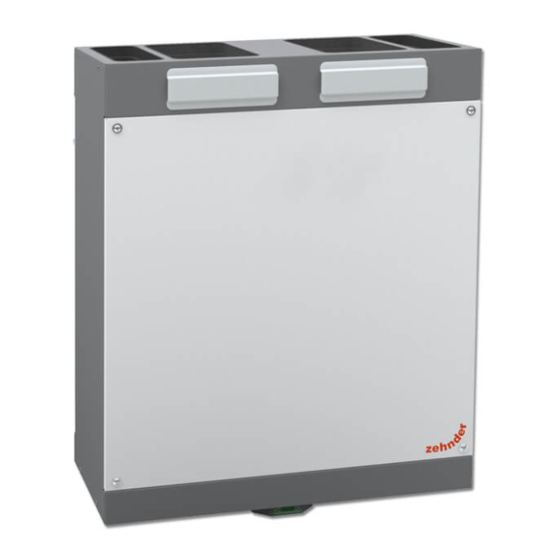 Zehnder ComfoAir 180 Betriebsanleitung