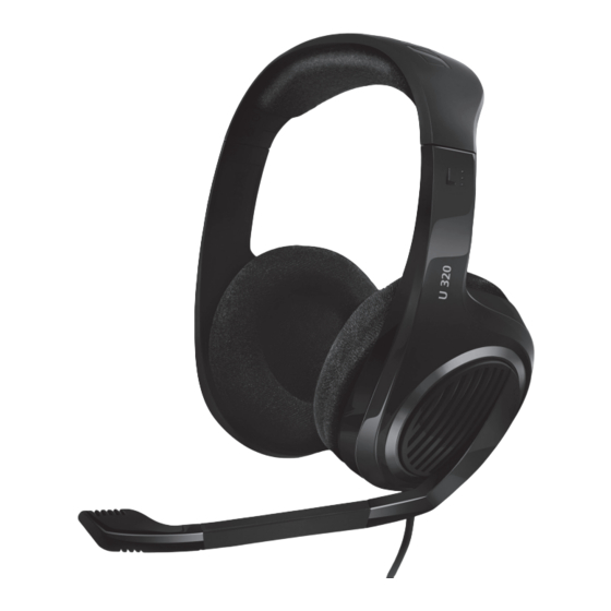Sennheiser U 320 Schnellstartanleitung