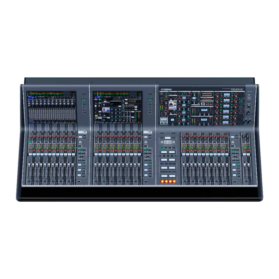 Yamaha RIVAGE PM7 Bedienungsanleitung