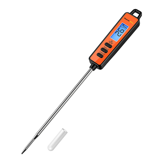ThermoPro TP-01S Bedienungsanleitung