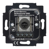 Busch-Jaeger 6565 U Betriebsanleitung