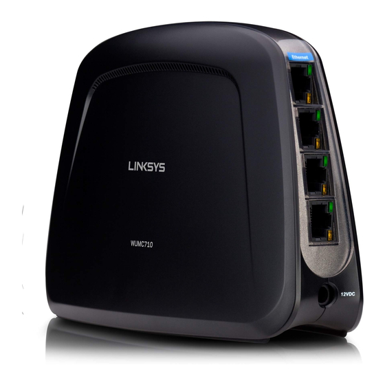 Cisco Linksys WUMC710 Bedienungsanleitung