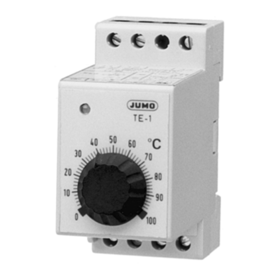 JUMO TE-1 Kurzbeschreibung