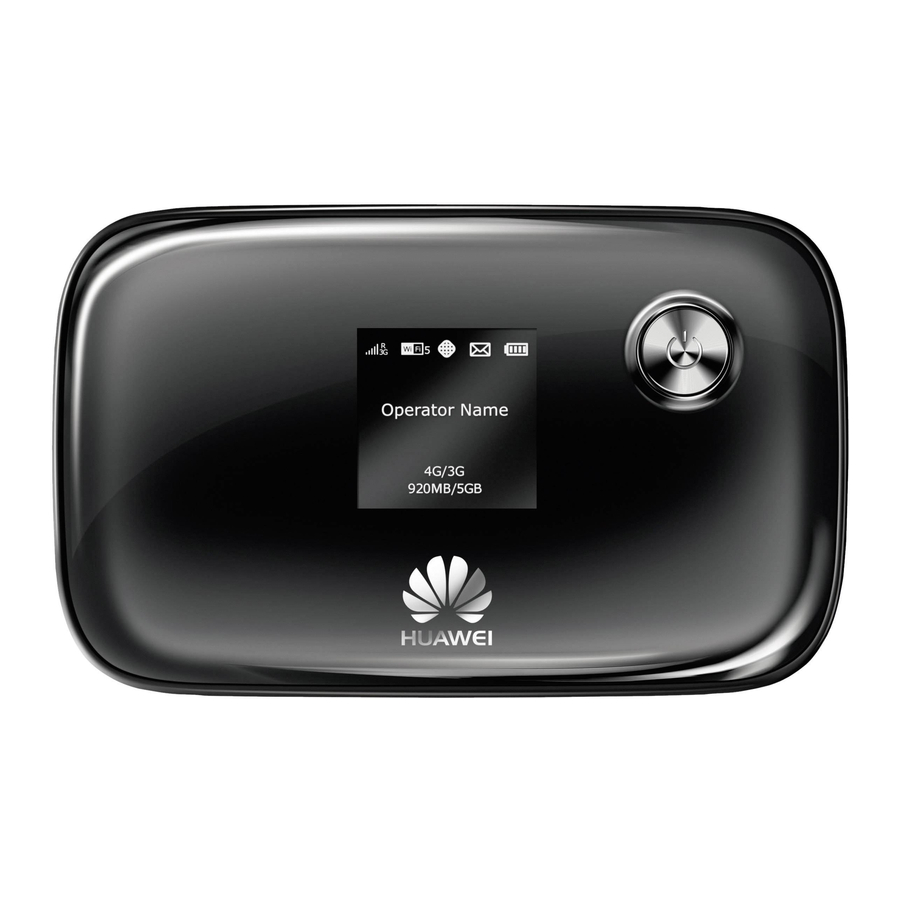 Huawei E5776 Schnellstartanleitung