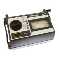 Megger BM15 Gebrauchsanleitung