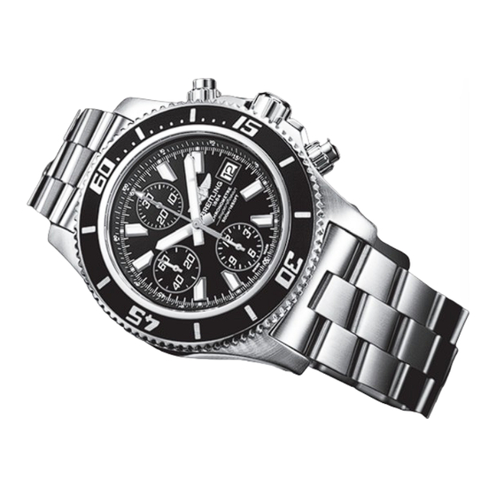 Breitling SUPEROCEAN CHRONOGRAPH Bedienungsanleitung