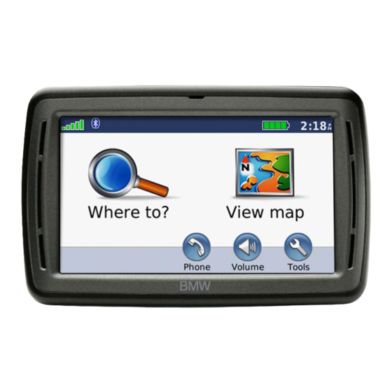 BMW Navigation Portable Pro Benutzerhandbuch