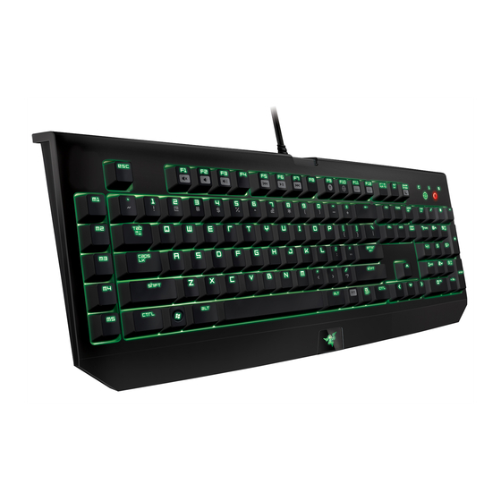 Razer BlackWidow Ultimate Handbuch
