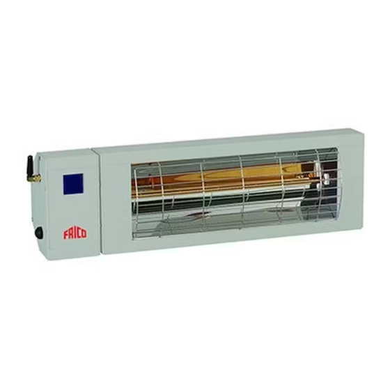Frico Infrasmart IP24 IHS Serie Handbuch