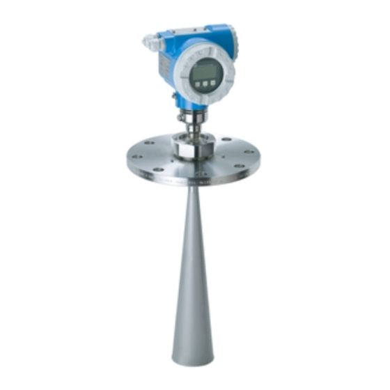 Endress+Hauser Micropilot S FMR540 Betriebsanleitung
