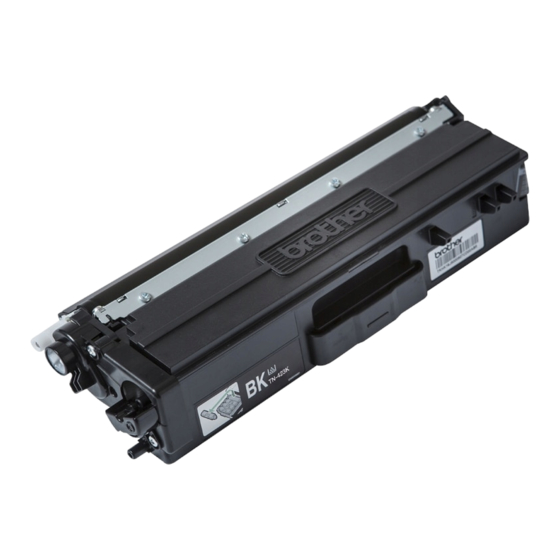Brother TN-423BK Resetanleitung