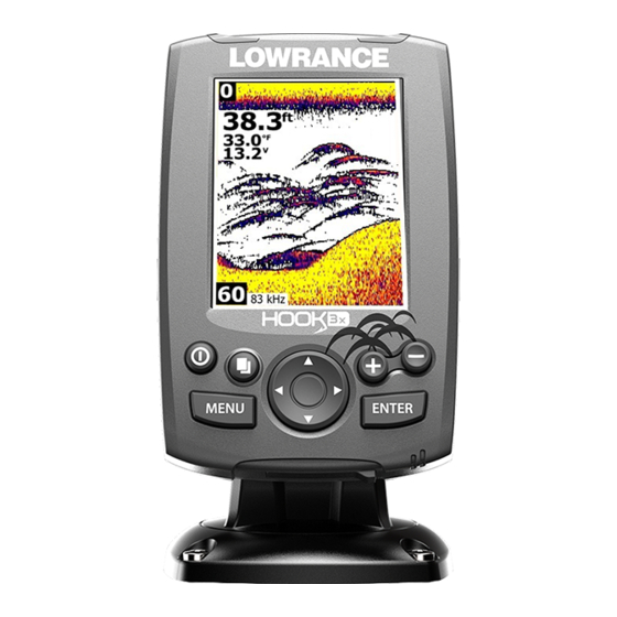 Lowrance HOOK-3x Betriebsanleitung
