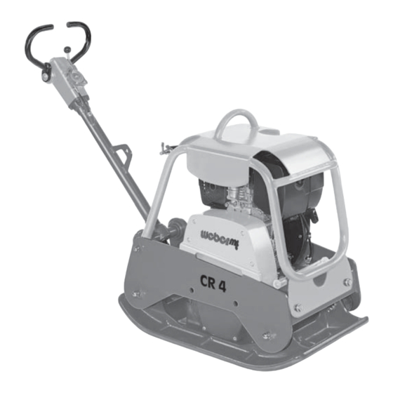 Weber CR 4 Bedienungsanleitung