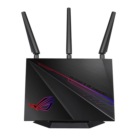 Asus Republic of Gamers ROG Rapture GT-AC2900 Handbuch