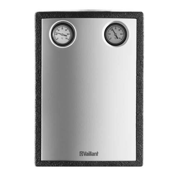 Vaillant 302 427 Installationsanleitung Für Den Fachmann