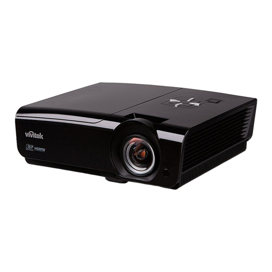 Vivitek D950HD Benutzerhandbuch