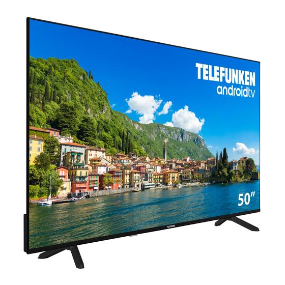 Telefunken L43U405M4CWH Bedienungsanleitung