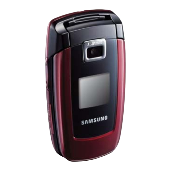 Samsung SGH-Z230 Bedienungsanleitung