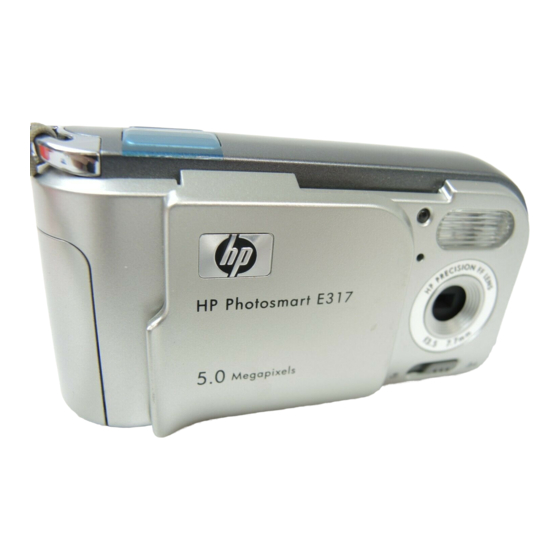 HP Photosmart E317 Benutzerhandbuch