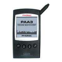 Phonic PAA3 Bedienungsanleitung