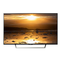 Sony BRAVIA KDL-49WE6-Serie Bedienungsanleitung