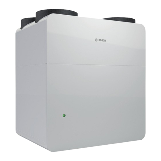Bosch Vent 5000 C Bedienungsanleitung Für Den Betreiber