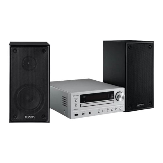 Sharp XL-HF102BH Bedienungsanleitung