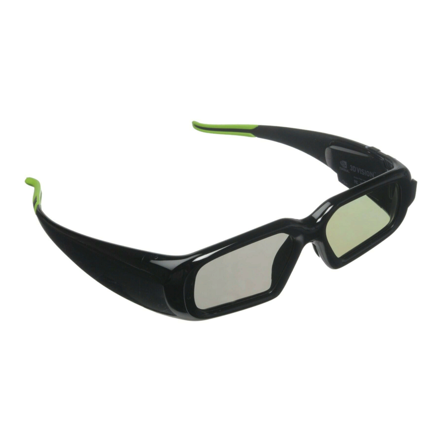 Nvidia 3D VISION Kurzanleitung