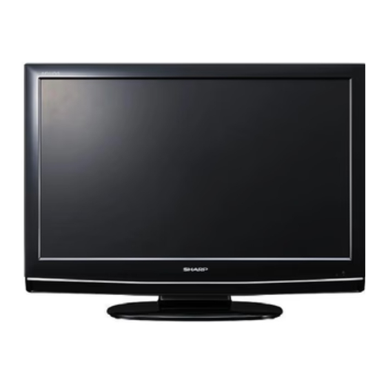 Sharp LC-32RD8E Bedienungsanleitung