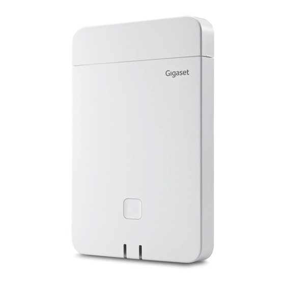 Gigaset N870 IP PRO Bedienungsanleitung