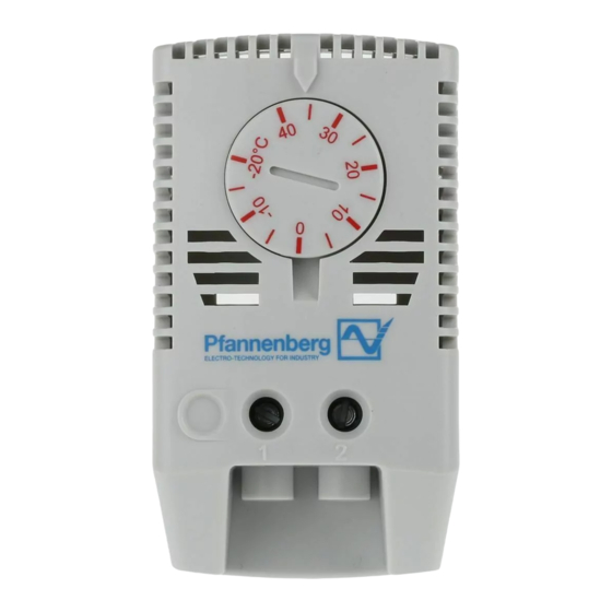 Pfannenberg FLZ 520 Betriebsanleitung