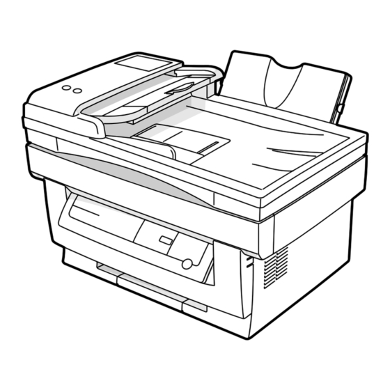 Sharp AL-F880 Bedienungsanleitung