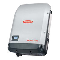 Fronius Symo 10.0-3 208-240 Installationsanleitung