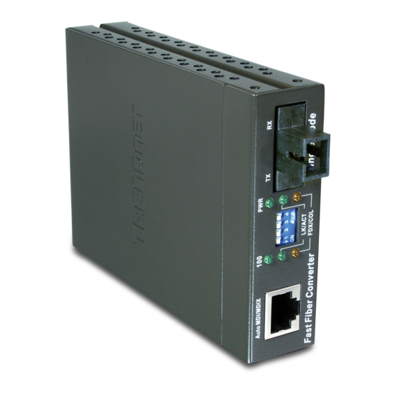 TRENDnet TFC-210MST Kurzanleitung