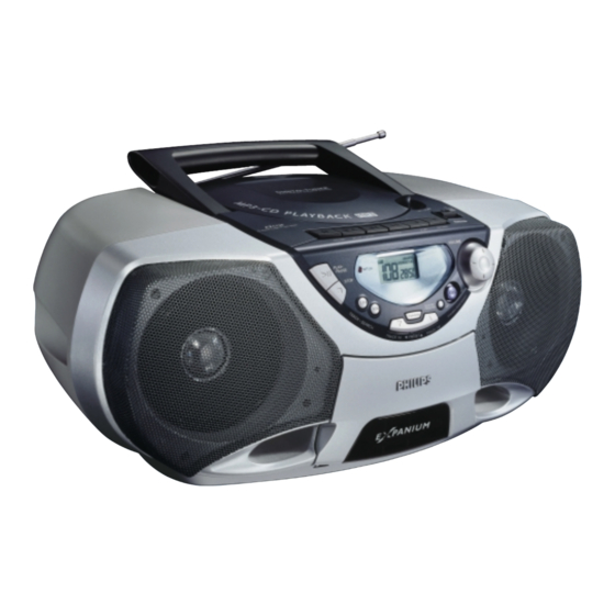 Philips EXPANIUM AZ 1138 Bedienungsanleitung