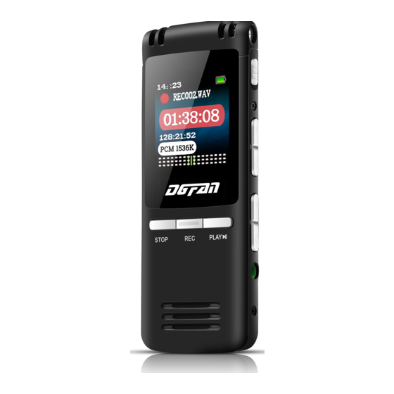 DGFAN VR-003 Bedienungsanleitung