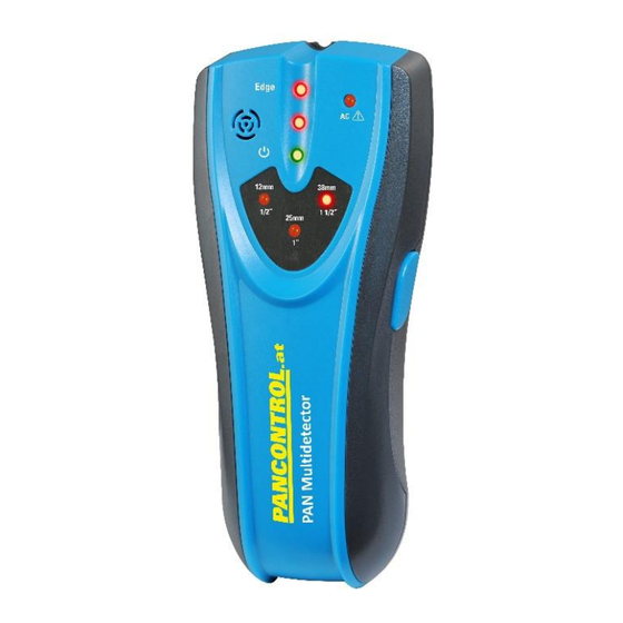 PANCONTROL PAN Multidetector Bedienungsanleitung