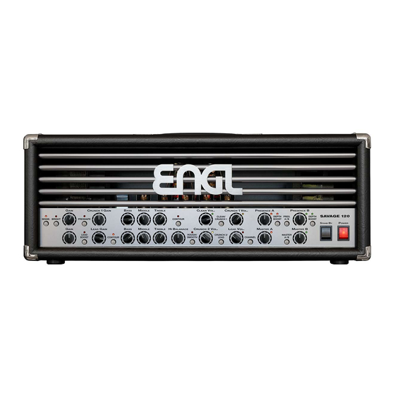 engl Savage 120 Bedienungsanleitung