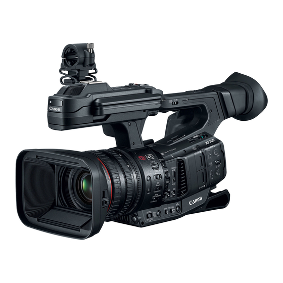 Canon XF705 Bedienungsanleitung