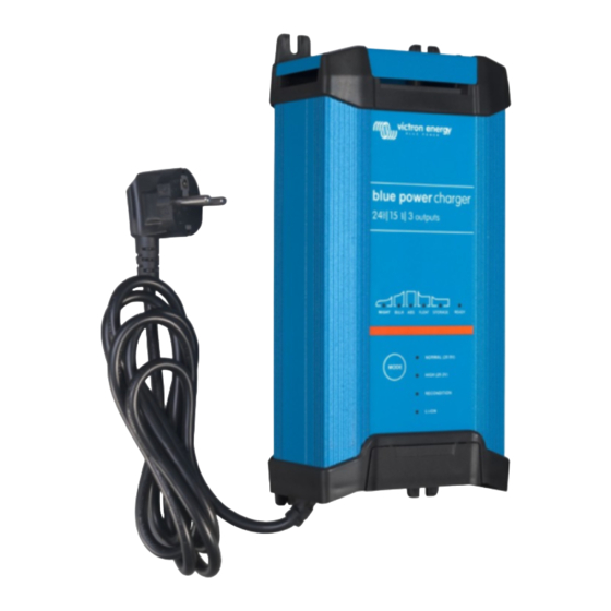 Victron energy Blue Smart IP22 Charger 12/15 Anleitung