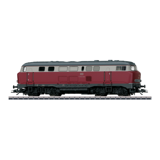Märklin H0 V 160 Lollo Bedienungsanleitung