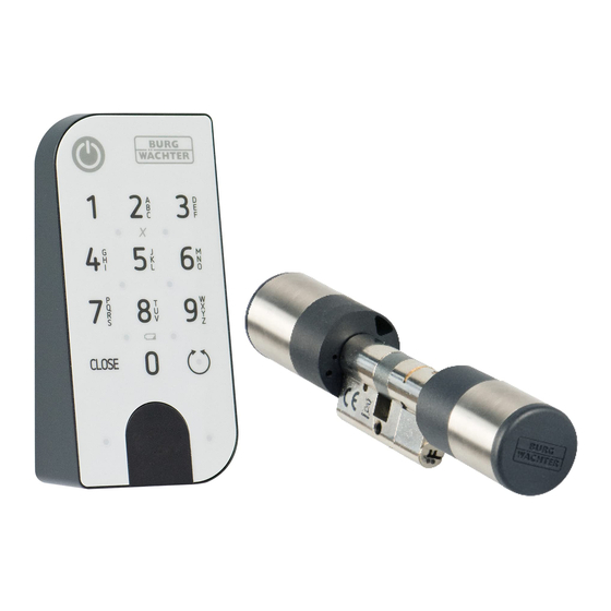 BURG WÄCHTER secuENTRY easy ENTRY 7601 PIN Ersteinrichtung