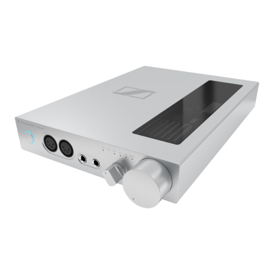 Sennheiser HDVD 800 Bedienungsanleitung