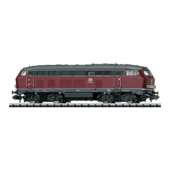 Trix BR V160 Handbuch