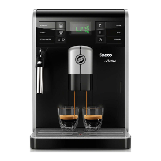 Philips Saeco Moltio HD8766 Schnellstartanleitung